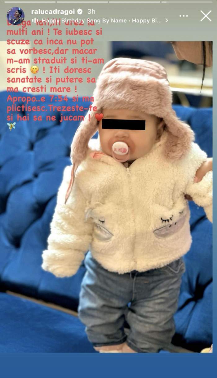 Raluca Drăgoi, mesaj emoționant de ziua partenerului ei, Daniel. Postarea făcută de cântăreață, pe internet: „Te iubesc” / FOTO