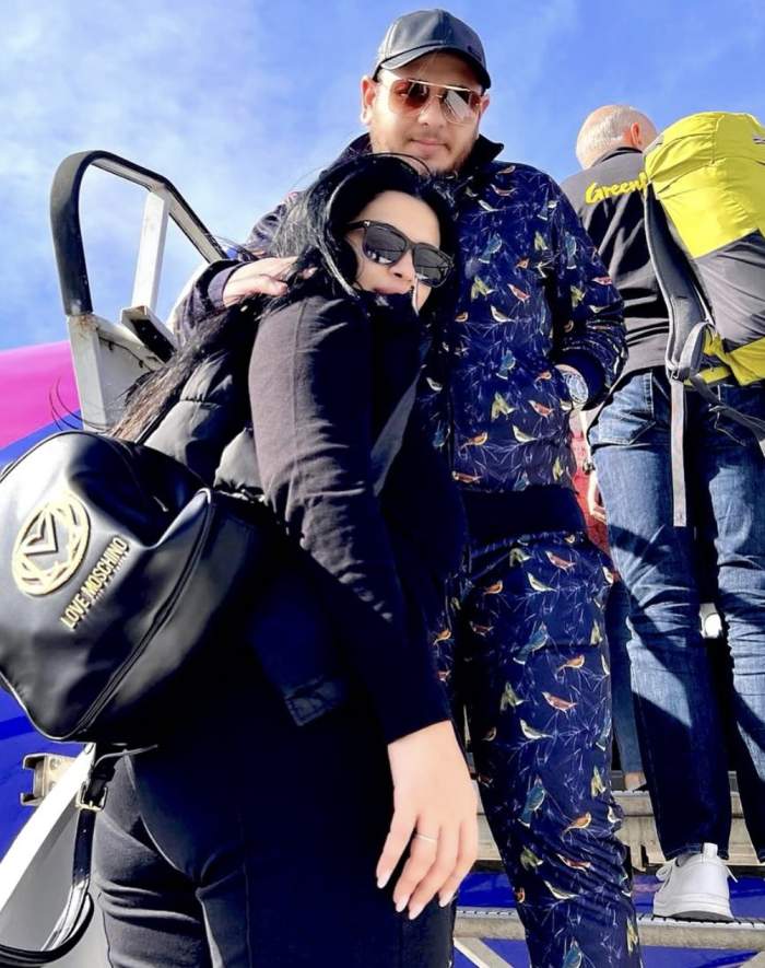 Imagine cu Raluca Drăgoi si partenerul ei