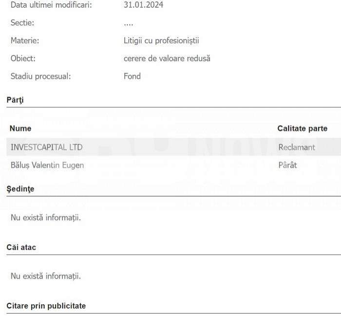 Interlopul care îl îngropa în bani pe Florin Salam, la tribunal, din cauza datoriilor / Vali Nebunu, căutat de recuperatori