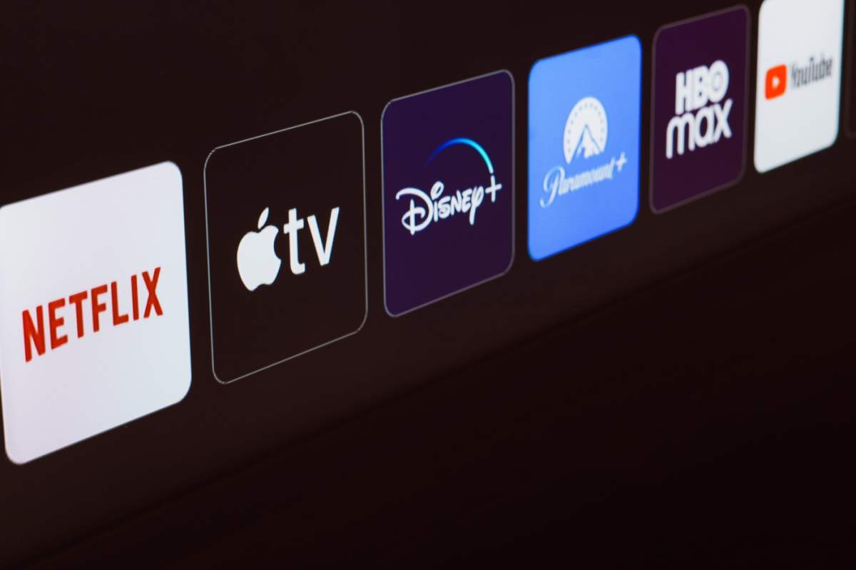 Netflix, Disney, HBO Max, TV, Paramont și YouTube