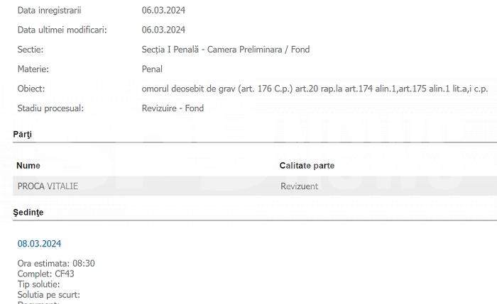 Asasinul plătit care a mitraliat un afacerist în București, la un pas de libertate / Raketul Vitalie Proca, decizie de ultimă oră!