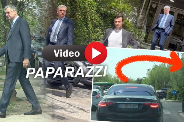 Eugen Voicu, apariție la patru ace indiferent de locul în care merge! Cum a fost surprins patronul de la Dinamo împreună cu Adrian Nicolescu, administratorul echipei / PAPARAZZI