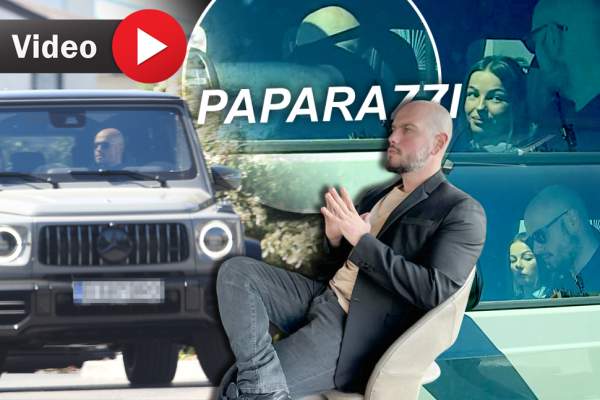 Altfel are gust iubirea într-o mașină de peste 150 de mii de euro! BRomania, momente romantice cu iubita cea nouă / PAPARAZZI