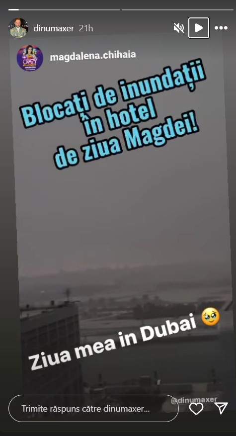 Furtună în Dubai. A plouat în 12 ore cât într-un an. Străzile sunt inundate, iar zborurile au fost suspendate