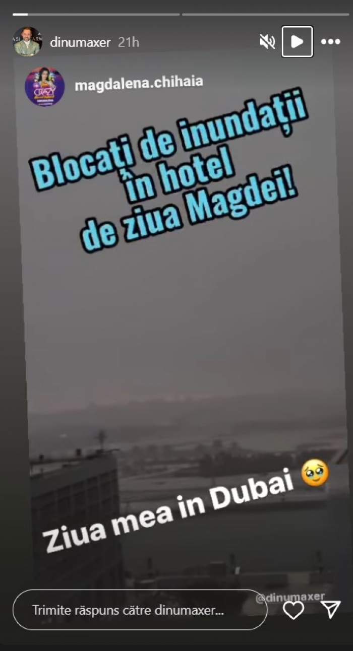 Furtună în Dubai. A plouat în 12 ore cât într-un an. Străzile sunt inundate, iar zborurile au fost suspendate