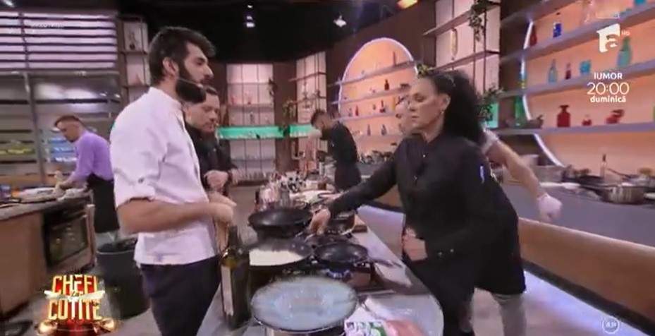 Concurentul a fost dezamăgit de ce s-a întâmplat.