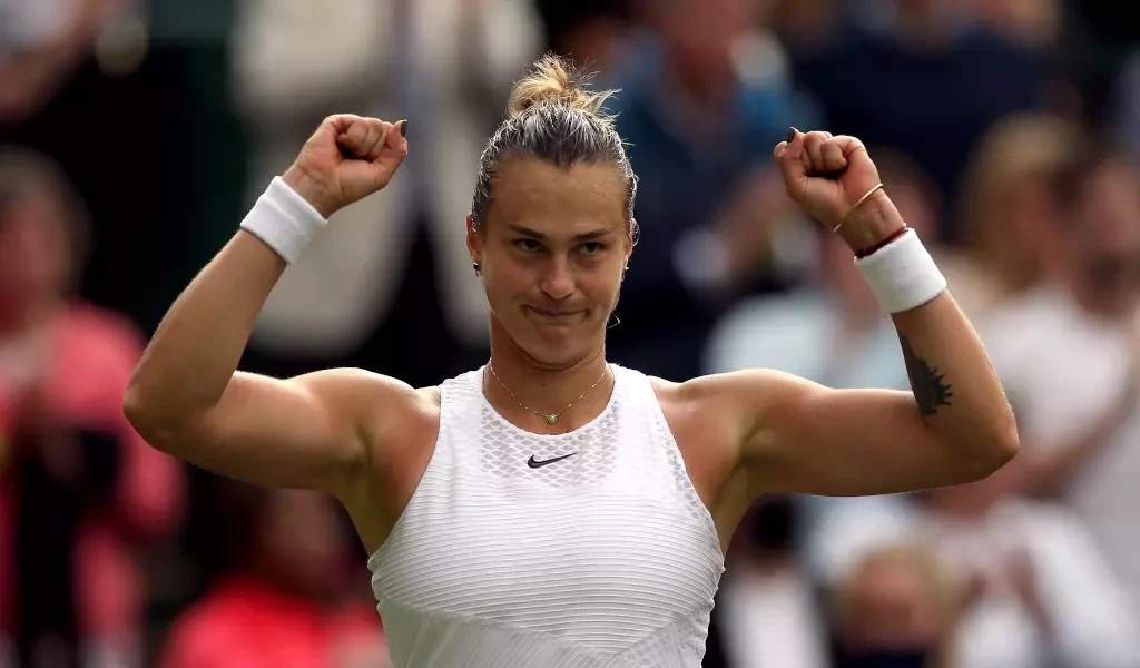 Imagine cu Aryna Sabalenka