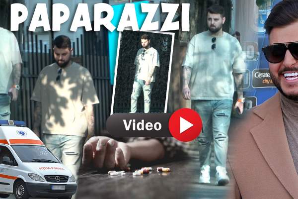 Trist și îngândurat! Imagini exclusive cu Adrian Mititelu Jr. înainte de a ajunge la spital! Cum l-au filmat paparazzii Spynews.ro / PAPARAZZI