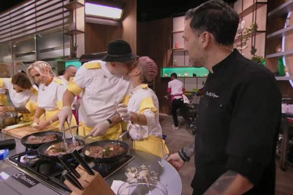 Chefi la cuțite, 22 aprilie 2024. Sărut pasional între Gabriela Lucuțar și Mario Dumitru! Regina Întunericului l-a șocat pe concurent: ”Este vorba de dragoste” / VIDEO
