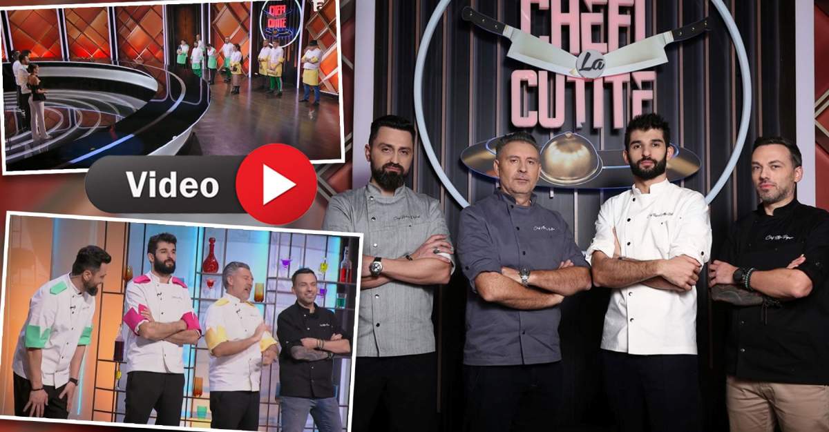 O nouă ediție a emisiunii Chefi la cuțite