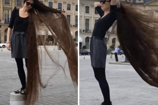 Cum arată femeia cu cel mai lung păr din lume. Alia a intrat în Cartea Recordurilor. Are 35 de ani și este din Ucraina / FOTO