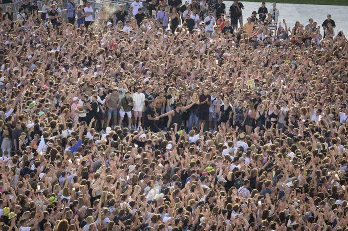 moshpit la un concert