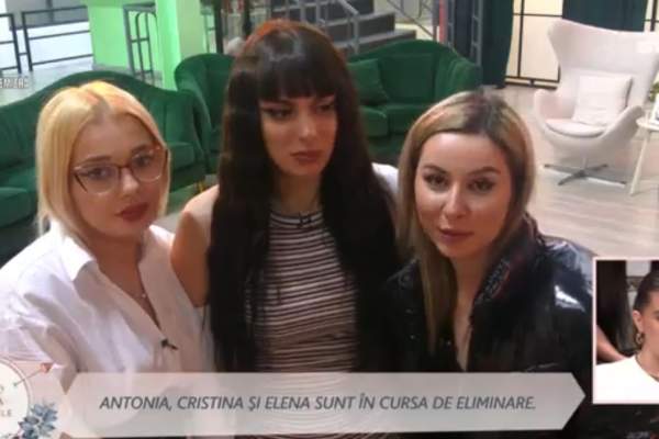 Mireasa – Capriciile Iubirii. Antonia, Cristina și Elena, la un pas de eliminare, după ce au încălcat regulamentul: ”Ne dorim să rămânem” / VIDEO
