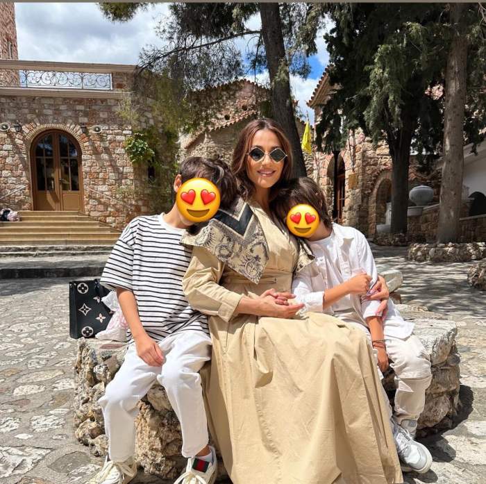 Claudia Pătrășcanu a plecat în vacanță cu băieții ei și ai lui Gabi Bădălău! Ce destinație a ales artista / VIDEO