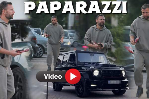 Cu o mașină scumpă și încrederea înainte, Răzvan Raț i-a ”pus pe pauză” pe șoferii din București, pentru propriile plăceri! Imagini exclusive cu fostul fotbalist / PAPARAZZI