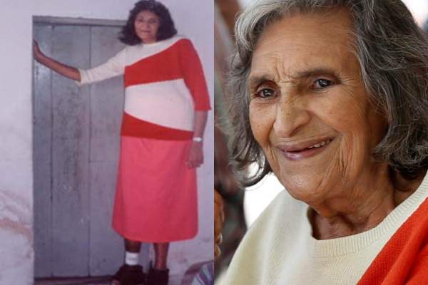 A murit una dintre cele mai înalte femei din lume! Maria Feliciana dos Santos măsura 224,8 centimetri / FOTO