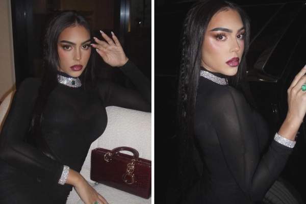 Iubita lui Cristiano Ronaldo, criticată pentru ținuta pe care a purat-o la biserică! Cu ce haine era îmbrăcată Georgina Rodriguez în lăcașul sfânt / VIDEO