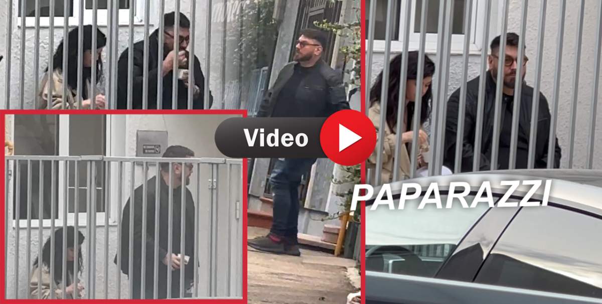 Cum își răsfață Micutzu partenera de viață. Pozează în "bad boy", dar când nu-l vede nimeni, se lasă "îmblânzit" / PAPARAZZI