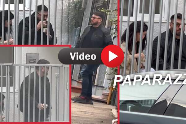 Cum își răsfață Micutzu partenera de viață. Pozează în "bad boy", dar când nu-l vede nimeni, se lasă "îmblânzit" / PAPARAZZI