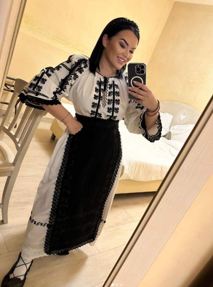 carmen de la salciua selfie