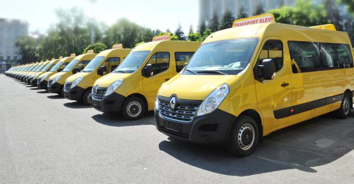 Vești bune pentru elevii unui județ din România. autobuze