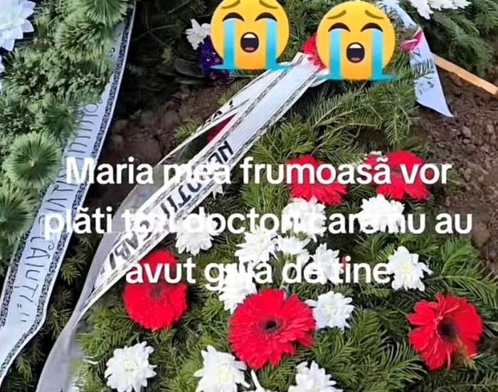 Sora Mariei, gravida care a murit la Maternitatea din Bacău, la un pas de a ceda la mormântul femeii: „Nu mai pot de dor”. Imagini dureroase de la locul de veci / FOTO