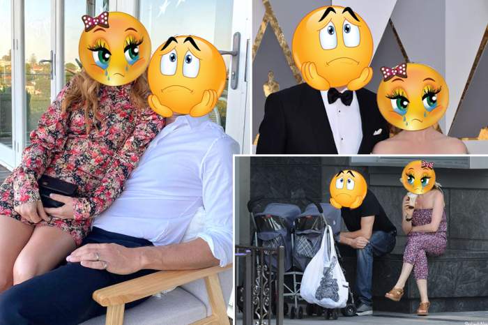 Machetă cu trei fotografii cu emoji