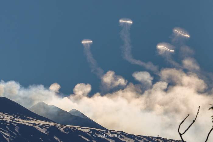 Norii asemănători cu OZN-uri, în Italia