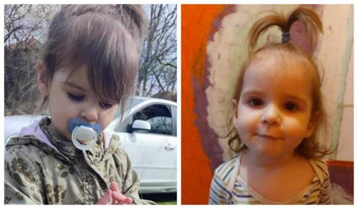 Colaj cu fetița de doi ani ucisă în Serbia