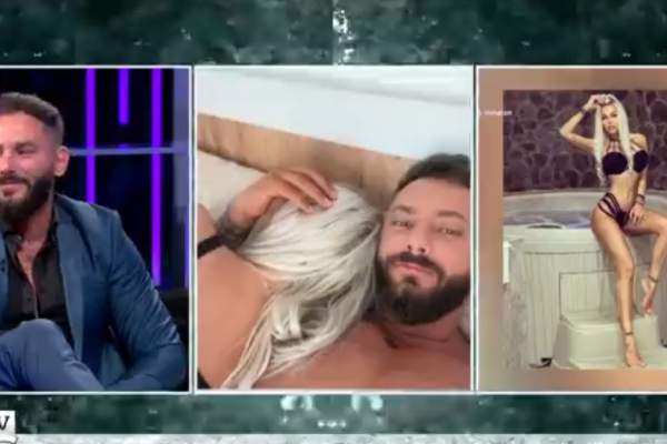 Xtra Night Show. Cum explică Romeo Vasiloni zvonul că ar avea o relație cu Iasmina Halas. Totul a pornit după ce s-a afișat cu o blondă în pat: ”Mă atrage...” / VIDEO
