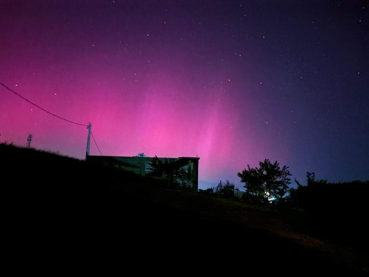 Aurora Boreală în România