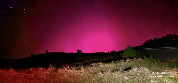 Aurora Boreală în România