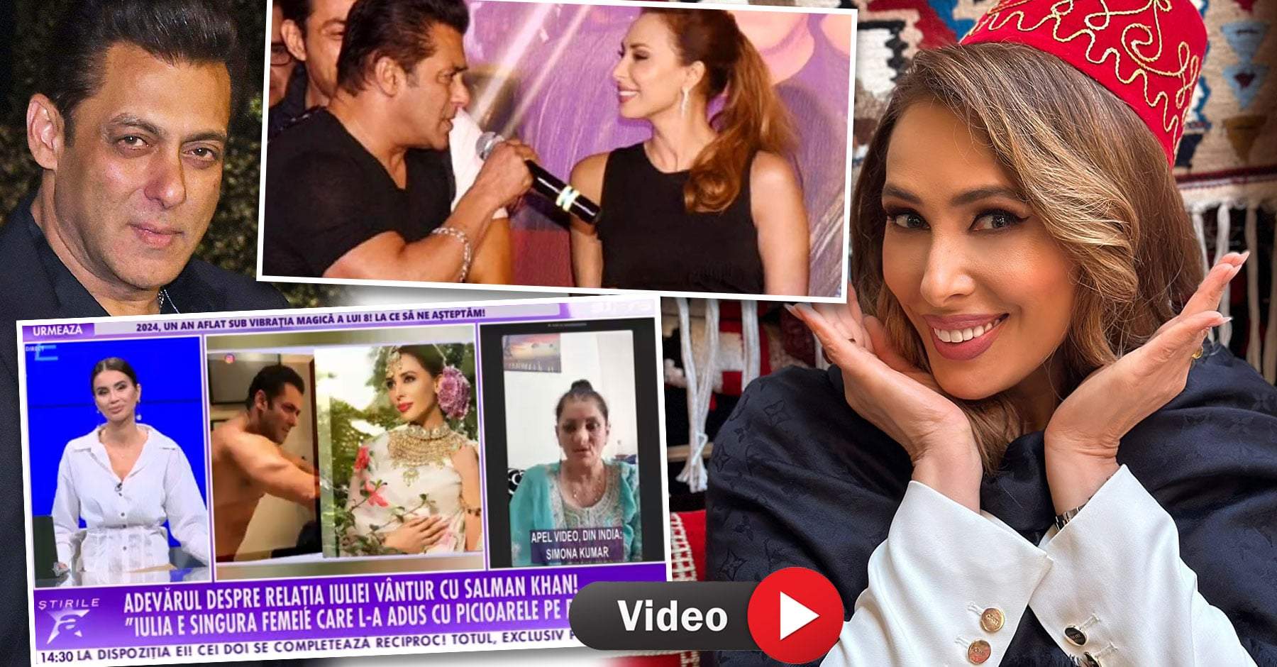 Știrile Antena Stars. Ce spune o româncă stabilită în India despre relația Iuliei Vântur cu Salman Khan. Cum se înțelege vedeta cu familia actorului: ”Este singura femeie care...” / VIDEO