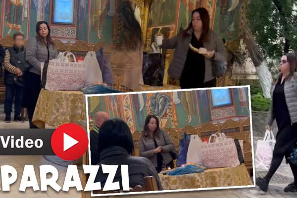 Imagini exclusive de la parastasul de trei luni a Mioarei Roman! Oana Roman a organizat totul singură, fără ajutorul nimănui! / PAPARAZZI