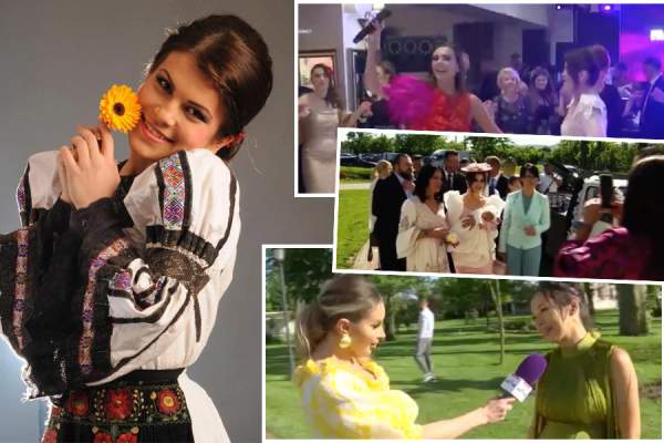 Acces Direct. Botez de lux pentru fiica Oanei Pintea Bozga. Vlăduța Lupău și Georgiana Lobonț au fost prezente la marele eveniment / VIDEO