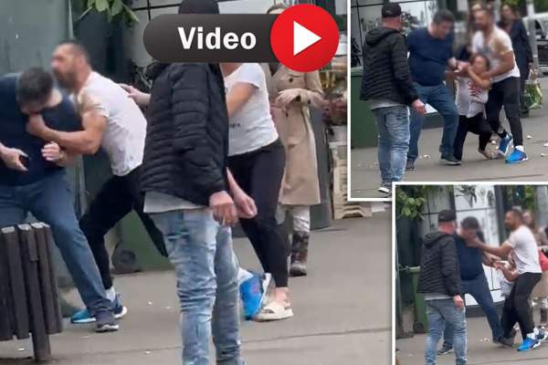 Bătaie ca-n vestul sălbatic in Joia Mare! Doi bărbați și-au împărțit pumni în Sectorul 6 al Capitalei / VIDEO