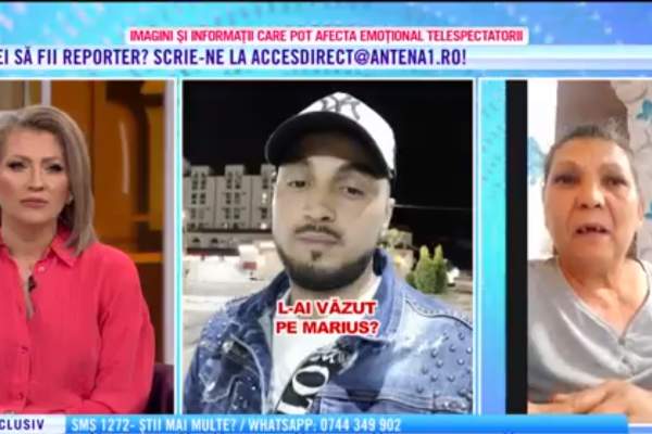 Acces Direct. Marius, dispărut după o ceartă cu iubita! Nimeni nu știe nimic nici de tânără: „O fi făcut vreo prostie...” / VIDEO