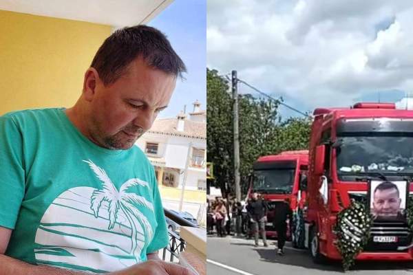 Ce s-a întâmplat în Europa, la ora înmormântării lui Gheorghe Tibil. Gest incredibil în memoria lui. Șoferul român a fost condus pe ultimul drum