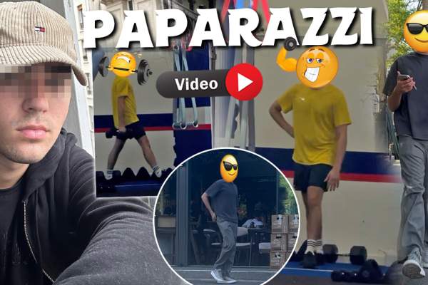 Nu totul ține de genă! Vrei să te răsfeți, trebuie să muncești înainte! Cum a fost surprins fiul unui artist celebru / PAPARAZZI