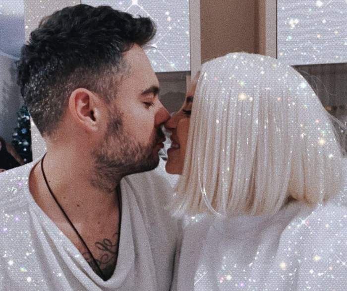 Alina Ceușan și soțul ei