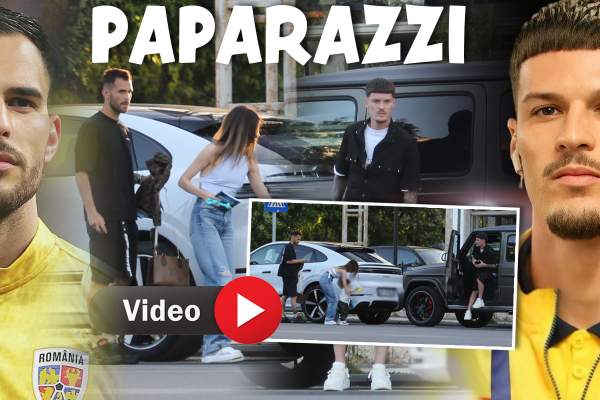 Dennis Man si Marius Marin prieteni în timpul liber! Cei doi fotbaliști, surprinși alături de partenerele lor / PAPARAZZI