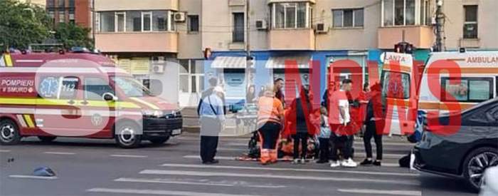 accident în București