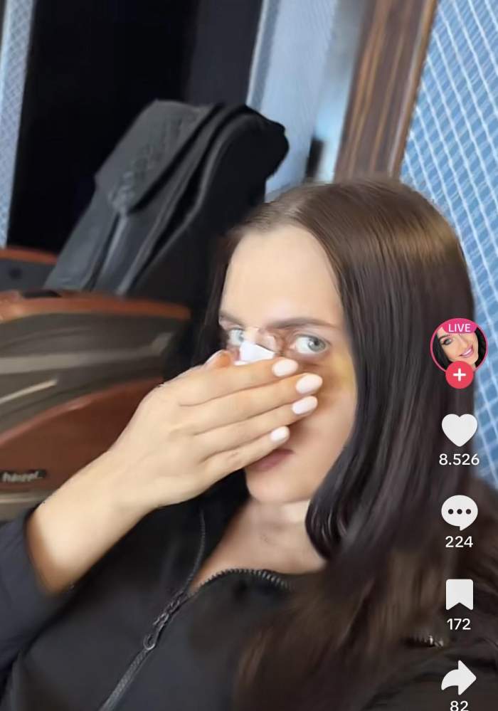 Bianca Comănici s-a operat la nas