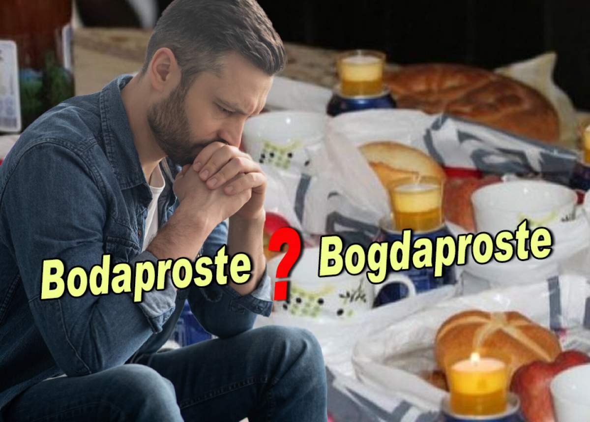 Forma corectă este „bogdaproste”