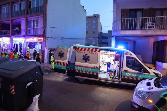 Un restaurant din Mallorca s-a prăbușit