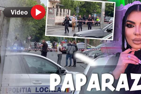 Primele imagini de acasă de la Andreea Tonciu, după ce sora ei a găsit o grenadă lipită de ușă. Polițiștii sunt la fața locului / VIDEO