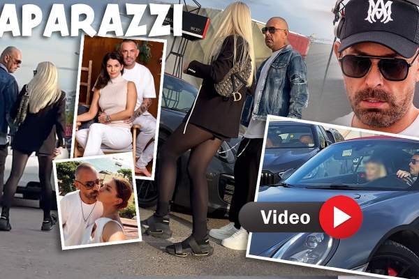 Acasă îl așteaptă o brunetă, dar el a defilat cu o blondă pe litoral! Adrian Eftimie, surprins în compania unei femei misterioase / PAPARAZZI