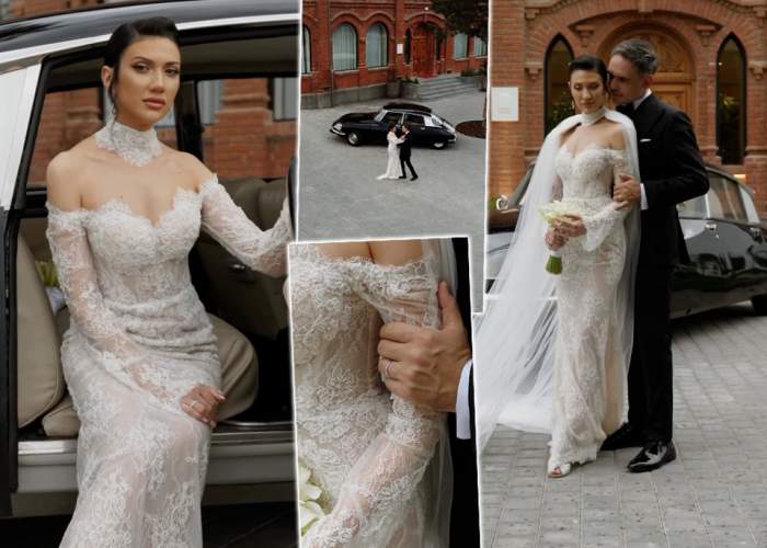 Cele mai emoționante imagini de la nunta lui Răzvan Simion cu Daliana Răducan! Au strălucit unul alături de celălalt: ”Ne-am așteptat...” / VIDEO