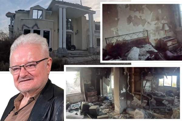 Casa lui Irinel Columbeanu ar fi fost incendiată intenționat! Nu ar fi fost posibil să ardă accidental! Ce știe constructorul vilei despre funcțiile ei: ”Dacă creștea puțin temperatura...” / VIDEO
