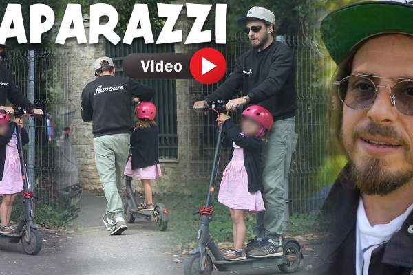 În timp ce mașina zace în garaj, el se plimbă cu trotineta! Chef Foa plătește cu vârf și îndesat după ce s-a urcat drogat la volan / PAPARAZZI